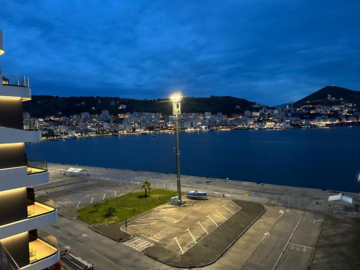 Апартаменты Penthouse Sea View Саранда Экстерьер фото